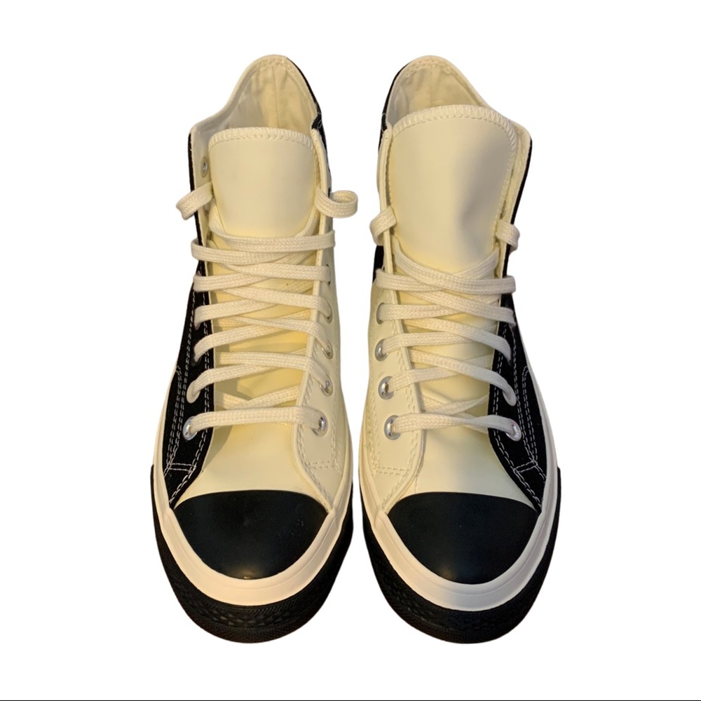 Black and White Converse